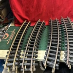 Aristo-craft 30115 Curved 8 Diameter Track 12 Pcs.. Fixed Price $189.00.