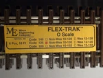 Micro Engineering Scale Code 125 Non-weathered Flex Track Pcs 10-130. Fixed Price $233.20.
