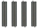 Marklin 3-RAIL Track Straight Sections PKG(4) Ho Scale Nickel Silver Model. Fixed Price $18.62.