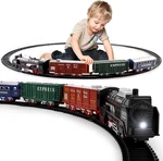 Deao Christmas Train Set Toys For Kids, Track Locomotive Engine. Fixed Price $23.66.