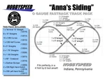 Lionel Fastrack Anna's Siding Layout Train Pack 4X8' Gauge New. Fixed Price $448.84.