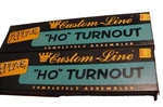 Atlas Custom Line Ho Scale Turnout Brass 4L & 4R Train Railroad W/box. Fixed Price $50.00.