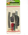 Scale Bachmann Electric Switch 19" Radius W/controller Left Hand 7666. Fixed Price $24.95.