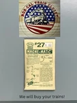 Ho Scale Kadee #27 Magne-matic Medium Underset Coupler And Adapter Kit (2 Pair). Fixed Price $6.99.