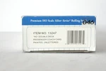 Double Deck Unlettered Passenger Coach Car -- Bachmann Silver Series HO(#13247). Fixed Price $44.32.