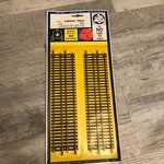 Ho Trains- Vintage Ahm 25404:119- Sections Brass Straight Track New- S31S. Fixed Price $8.99.