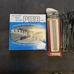 47 Atlas No. 80 Ho Scale Gauge Over N' Under Train Pier Set & 24 Pcs Of Track. Fixed Price $12.95.