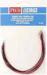 Peco Code 80 Power Feed Rail Joiners (4 Pairs) - Scale Model Train Track. Fixed Price $14.59.