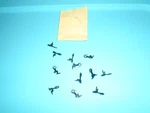 Athearn #90601 Blue Box Horn Hook Couplers (pack Of 12). Fixed Price $8.00.
