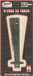 Atlas 2052 Code 55 Turnout, Nickel Rail, Brown Ties NO.7 Left Hand. Fixed Price $24.99.