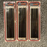 Life Like Ho Scale Straight Train Track #8600 Lot Of 3 Packs= 12.. Fixed Price $29.99.