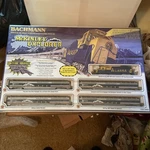Bachmann Mckinley Explorer Ho Train Set Never Opened Alaska GP40 + Dome Cars. Fixed Price $305.00.