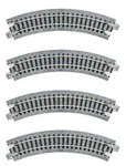 Kato 20-174 Unitrack Compact Tracks 150MM/(6") RADIUS/45-DEGREE (4). Fixed Price $11.69.
