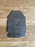 Nmra Ho Scale Standards Gauge Mark Ii New C-3. Fixed Price $19.99.