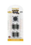 Bachmann 44841 90 Degree Crossing Tracks E-z Nickel Silver (5 Pcs). Fixed Price $21.06.