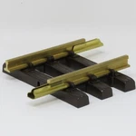 Lgb 10070 Straight Track Section 2 15/16" Brass Rail Scale Garden Model Trains. Fixed Price $8.99.