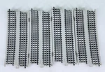 Tyco Twin Turbo Train Parts Four 7 1/2 Transition Track Sections 1989 B5834S. Fixed Price $13.20.