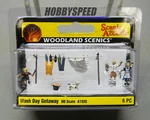Woodland Scenics Wash Day Getaway Figures 6PK Ho Scale Scenery A1936 WDS1936 New. Fixed Price $19.44.