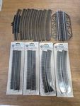 Bachmann Ho 44112 9" Straight Tracks & 4X 44102 18" Radius And More. Fixed Price $16.00.