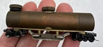 Cmx Machine Scale Brass Train Track Cleaning Car - Weathered. Fixed Price $199.99.