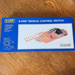 K-line K-273 O-27 Gauge Manual Control Left Hand Switch Model Train Track New. Fixed Price $28.49.