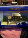 Plasticville, 45004, House Under Construction, Assembled, "ho" Scale, Nib. Fixed Price $24.00.