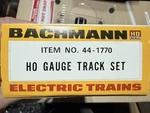 Bachmann Ho Gauge Track Set 44-1770 Plastic Steel Silver 1:87 2-RAIL Train. Fixed Price $9.99.