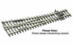 Peco SLE91 Ho Scale Code 100 Small Radius Turnout - Streamline Right Electrofrog. Fixed Price $33.99.
