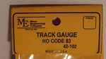 Micro Engineering #42-102 Track Gauge Ho Code 83 Bigdiscounttrains. Fixed Price $10.50.