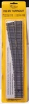 Micro Engineering Company Ho #14-705 Code 83 Flex-track(tm) #6 Turnout -- Left. Fixed Price $40.50.