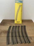 Atlas 18 Radius Track 6-PACK Ho Scale Model Train Nickel Silver #833. Fixed Price $19.95.
