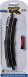 Bachmann #44402 Ho Ez-track 18" Radius Terminal New Free Shipping. Fixed Price $16.99.