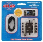 Atlas 6059 Scale Nickel Silver 3-RAIL -- Uncoupler 1-3/4" 4.4CM. Fixed Price $31.99.