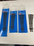Four Peco Streamline Code 100 Insulfrog Nickel Silver Track, Ho-oo Scale. Fixed Price $44.95.