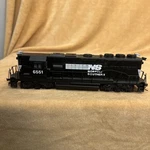 Norfolk Southern Ho Scale Bachman Locomotive #6551. Fixed Price $140.00.