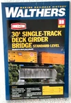 Walthers Ho 30' Single Track Deck Girder Bridge Kit 933-4505. Fixed Price $21.24.