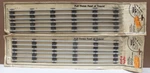 K-line K-253 O27 18" Straights Packages Of (4) Sealed. Fixed Price $34.99.