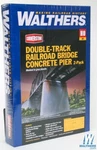 Walthers 933-4552 Double-track Bridge Concrete Pier 2-PACK Ho Scale Train. Fixed Price $20.99.