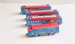 Bachmann Scale Hawthorne Village Disney Diesel Engine With Cars. Fixed Price $349.90.