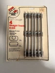 Mdk 027 Gauge 4 K-line Straight Tracks K-231. Fixed Price $14.90.