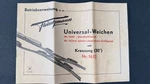 Vintage Fleischmann Ho-scale Instruction Manual/booklet No 1612. Fixed Price $5.00.
