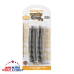 Bachmann 44804 19" Radius Curved (n Scale) (6 Pcs). Fixed Price $16.25.