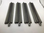 Ho Scale Bachman E-z Track Set Of 10 (6X 92124A12-2, 4X 92123A-2). Fixed Price $27.99.
