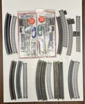 Life-like Ho Right Left Hand Switch New 57 Pcs Snap Track Bachman Tyco Atlas. Fixed Price $59.97.