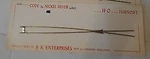 B.k. Enterprises 765P Ho Scale Code 70 Nickel Silver Right Hand Turnout. Fixed Price $11.04.