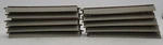 American Flyer 6-49892 Fastrack R27 Radius Half Curve Section (10) Ex. Fixed Price $47.99.