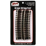 Atlas Model Railroad Ho Code 100 18 Radius 1/2 Curve ATL834 Track. Fixed Price $13.24.
