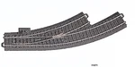 Marklin Ho 3-RAIL Track Left Hand Manual Curved Turnout 24671. Fixed Price $40.98.