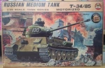 Ahm 1:35 Russian Medium Tank T-34/85 Vintage Model Kit MK701-498, Complete. Fixed Price $227.99.