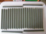 110 (e) New, Scale Bachmann 44882 10" Str. Ez Track Nickel Sil. Rail, 24 Pcs. Fixed Price $125.00.